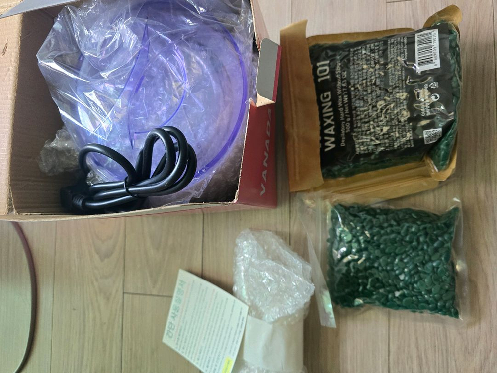 왁싱기 기계 재료등 미개봉새제품--4