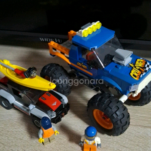 레고 시티60180 몬스터 트럭,60240 카약 모험