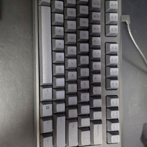 리얼포스 R4 45g 저소음 텐키리스+토프레키캡wasd 팝니다