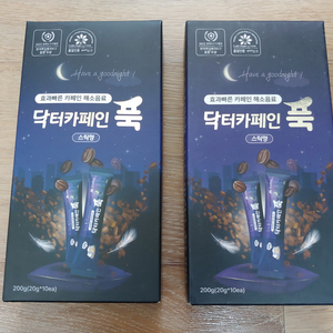 닥터카페인 푹 스틱형 20ml 10개입 카페인 해소음료 수면장애 해소 올인원 컨디션 음료 피로 회복