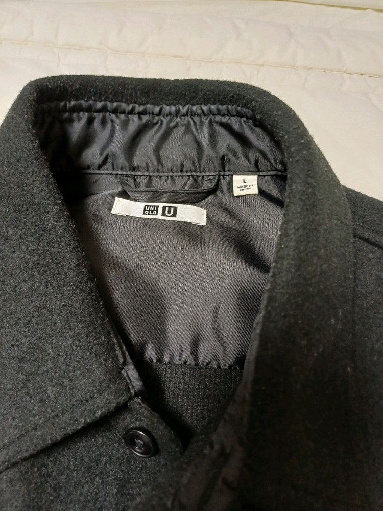 2벌일괄)유니클로 U 후리스 셔츠 자켓 L--1