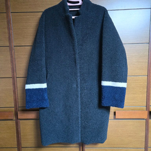 SOUP 여성 양털 롱코트 95~100