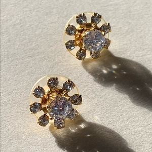 빈티지 반짝 눈꽃 귀걸이