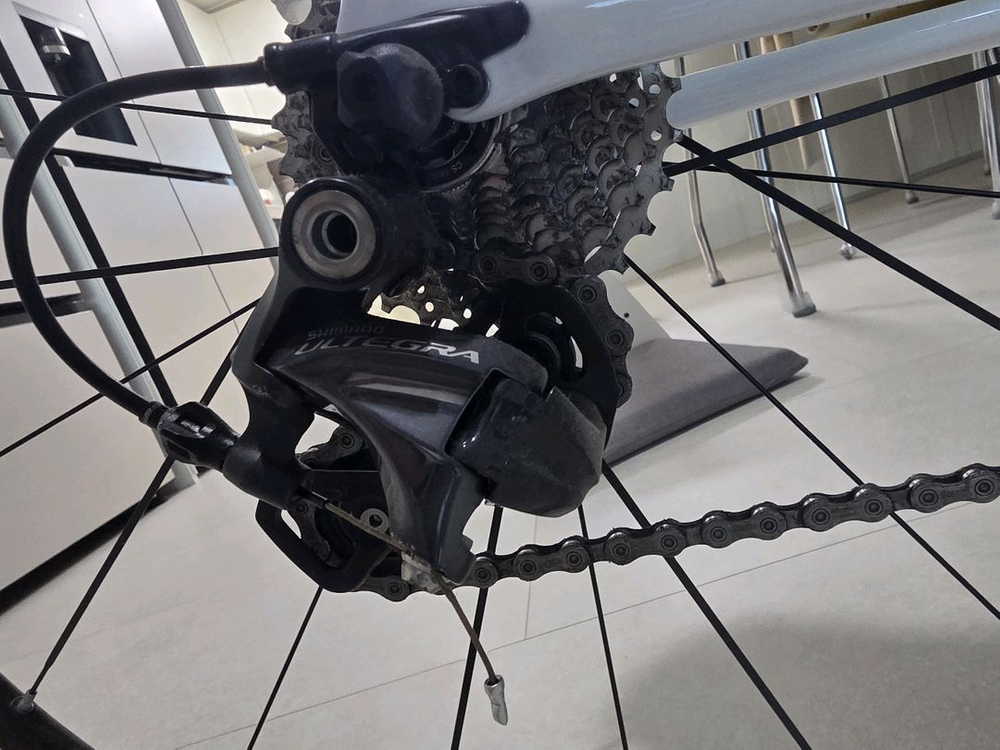 16 캐논데일 슈퍼식스 에보 울테그라 52사이즈 자전거 팝니다--3