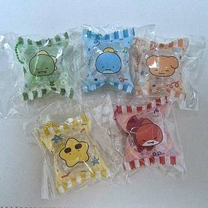 잠뜰 전시회 가챠 과자봉지키링 잠뜰