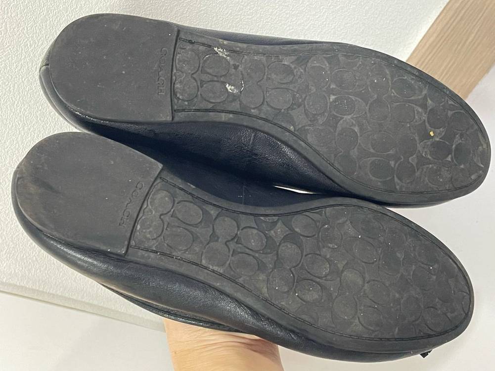 코치 여성 태슬 플랫 단화 정품 팝니다--3