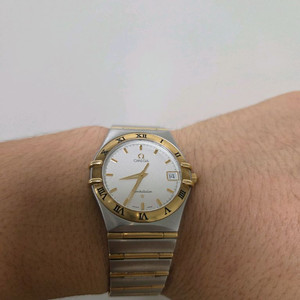 오메가 컨스틸레이션 콤비 풀바 18K 팝니다. 단품 남성 이미지