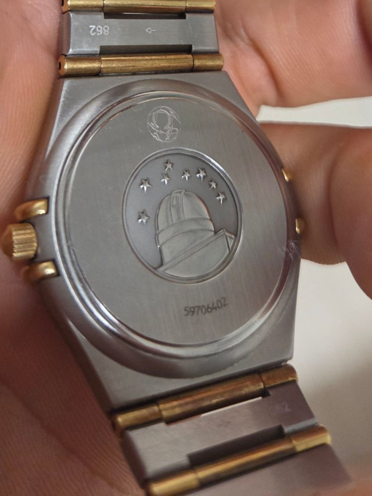 오메가 컨스틸레이션 콤비 풀바 18K 팝니다. 단품 남성 이미지