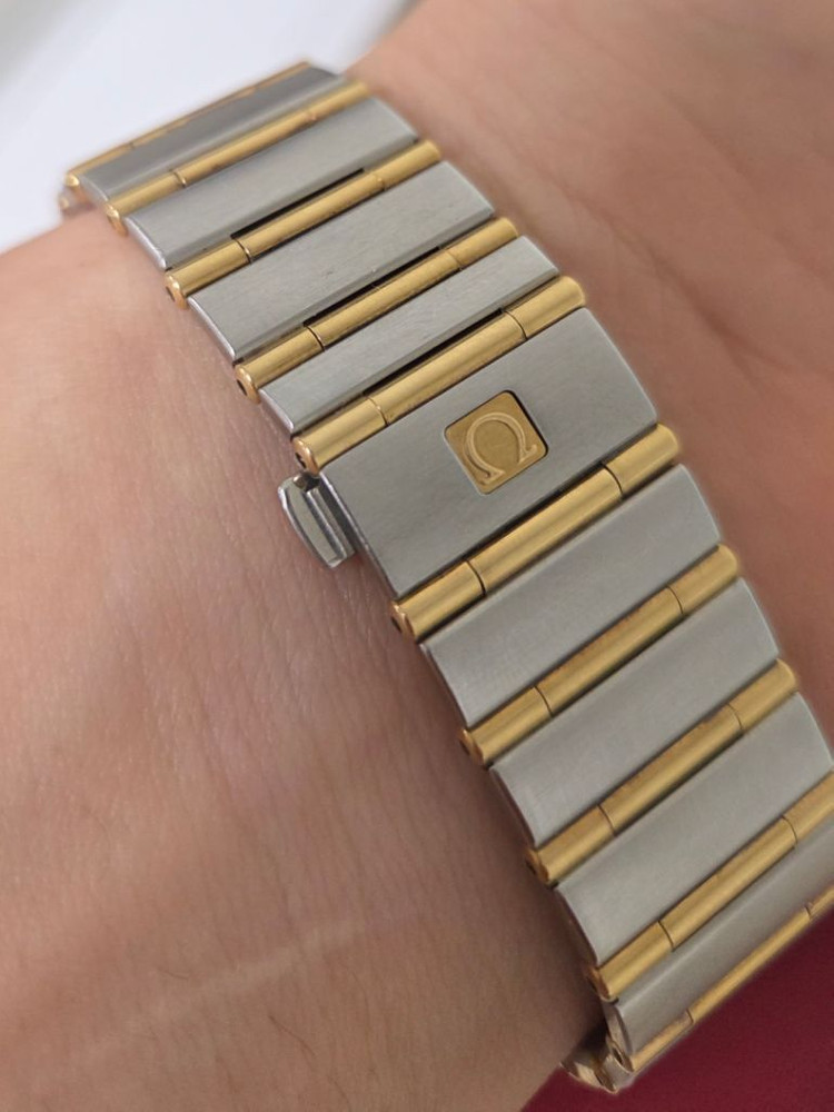 오메가 컨스틸레이션 콤비 풀바 18K 팝니다. 단품 남성 이미지