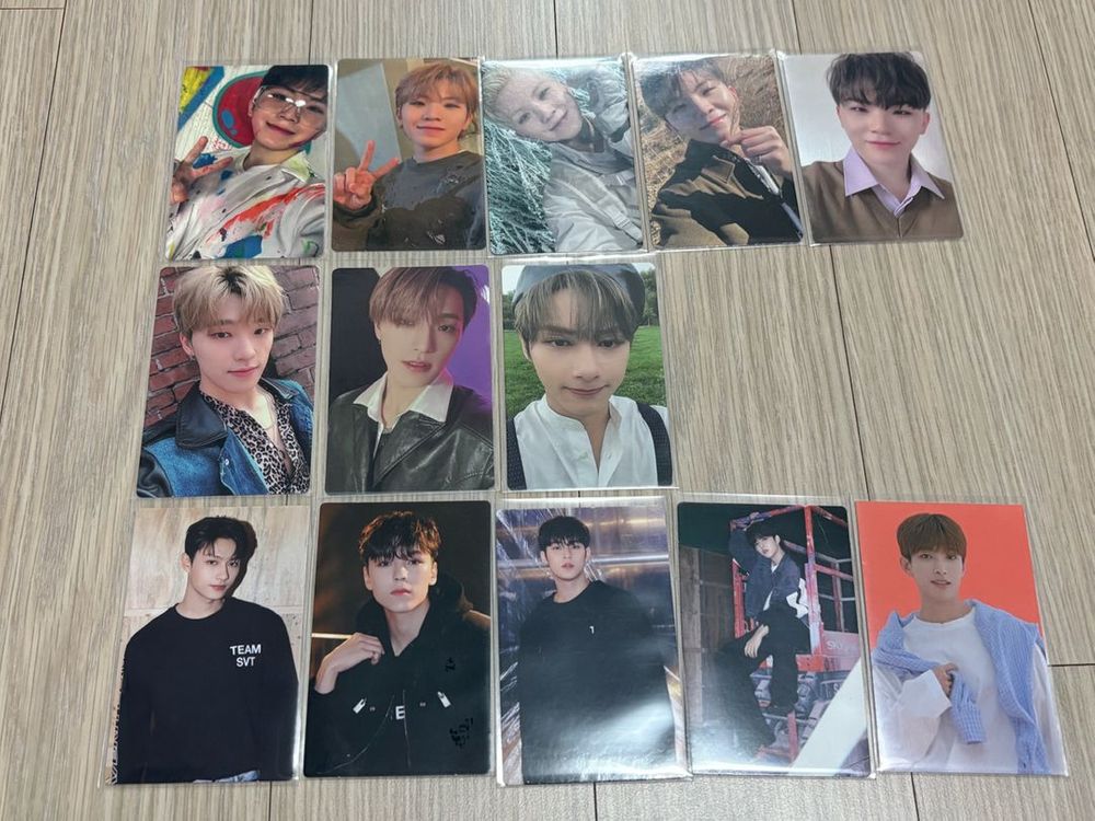 세븐틴 버논 승관 디에잇 도겸 슈아 민규 우지 디노 준 에스쿱스 포카 양도 이미지