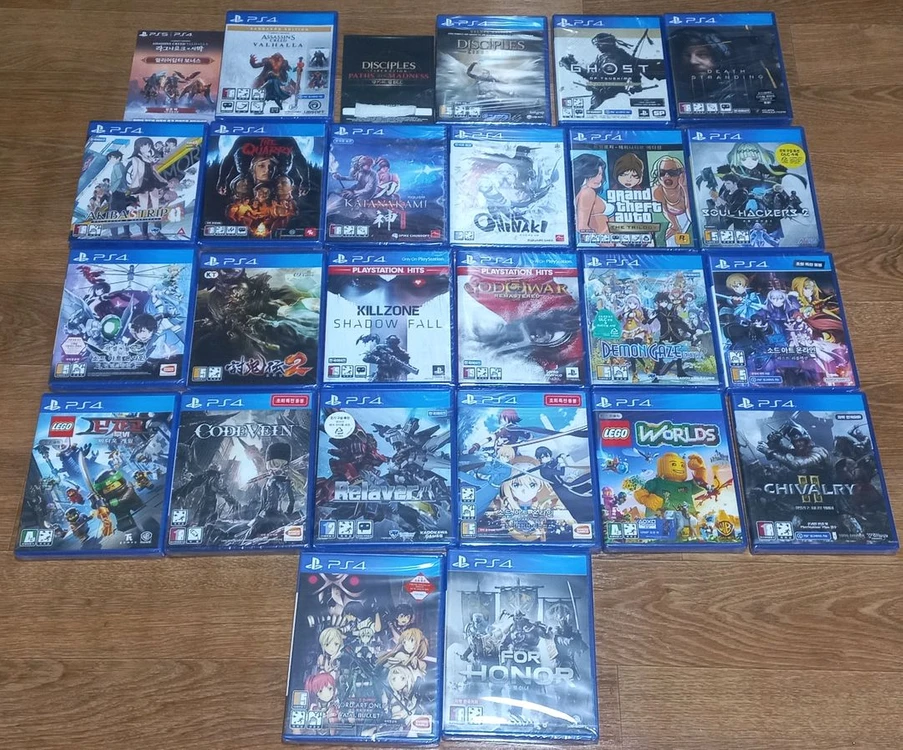 PS4 미개봉 게임CD 여러개 팜 플스4 ps5 플스5 이미지