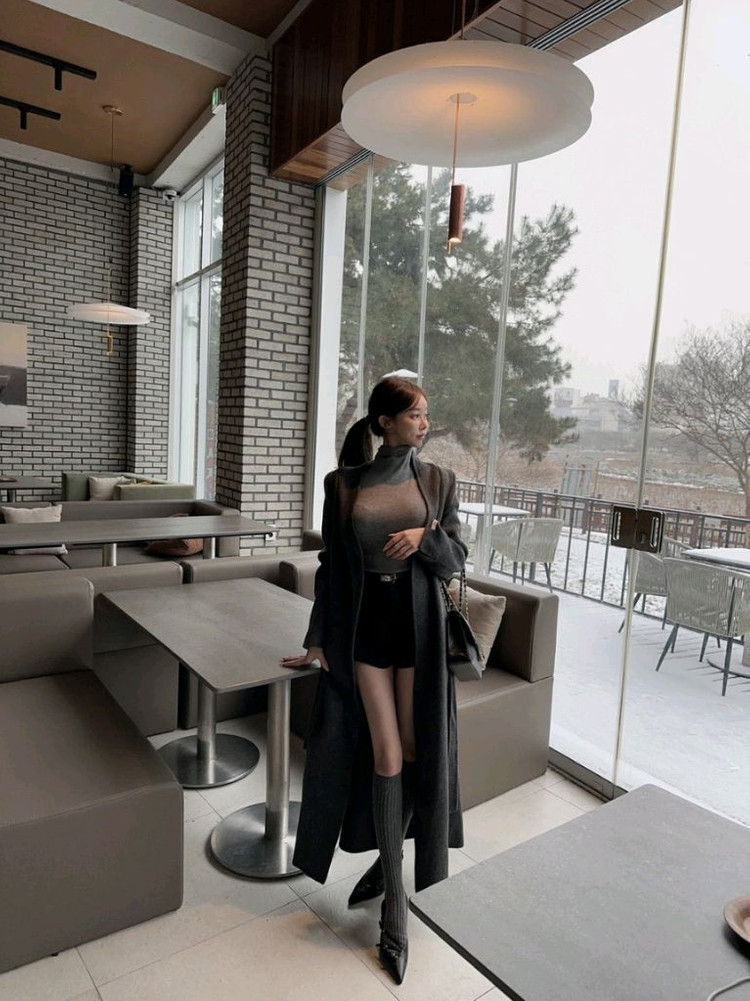 (새상품)온 버클 기모 숏 팬츠 2color 수입의류--1