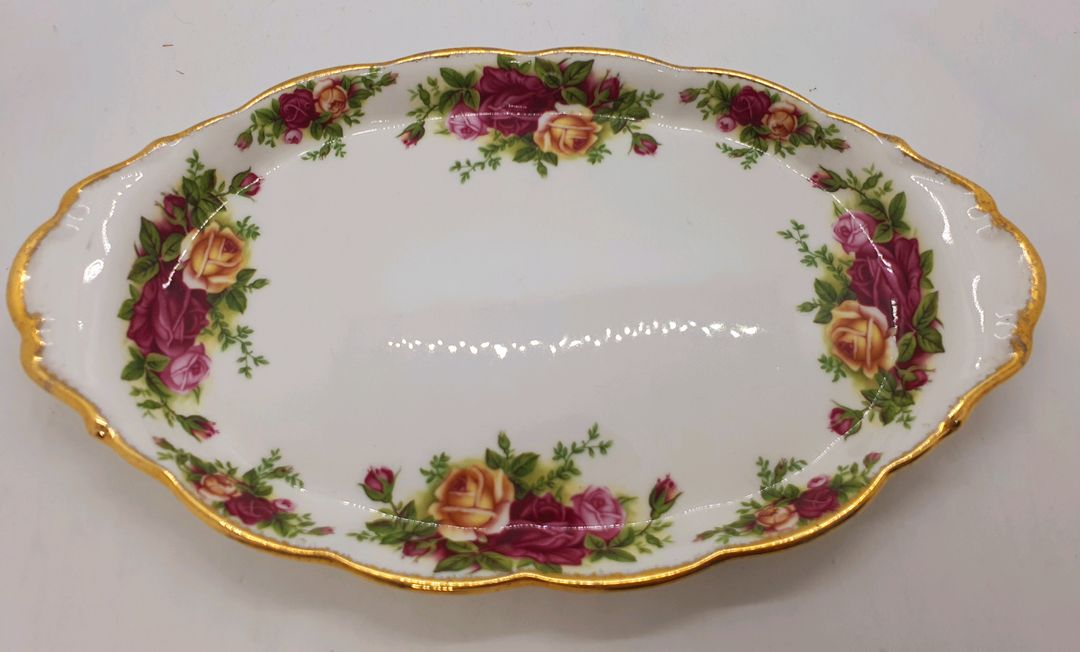 영국 로얄 알버트 황실장미 도로시박스&트레이(개당값--4