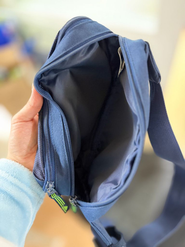 아디다스 힙색백 네이비 새거 이미지