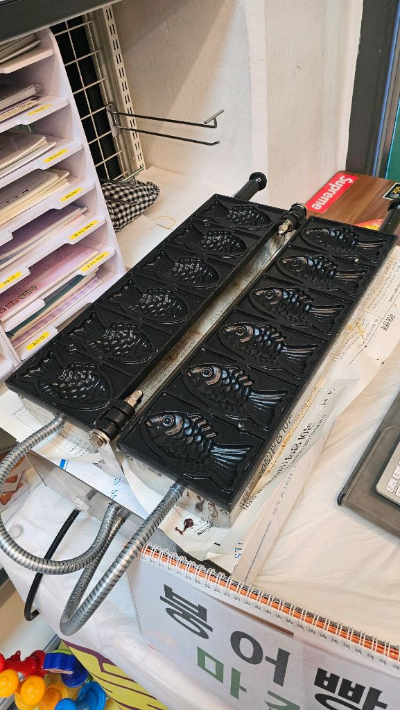 태양산업 6구 붕어빵기계 2대 이미지