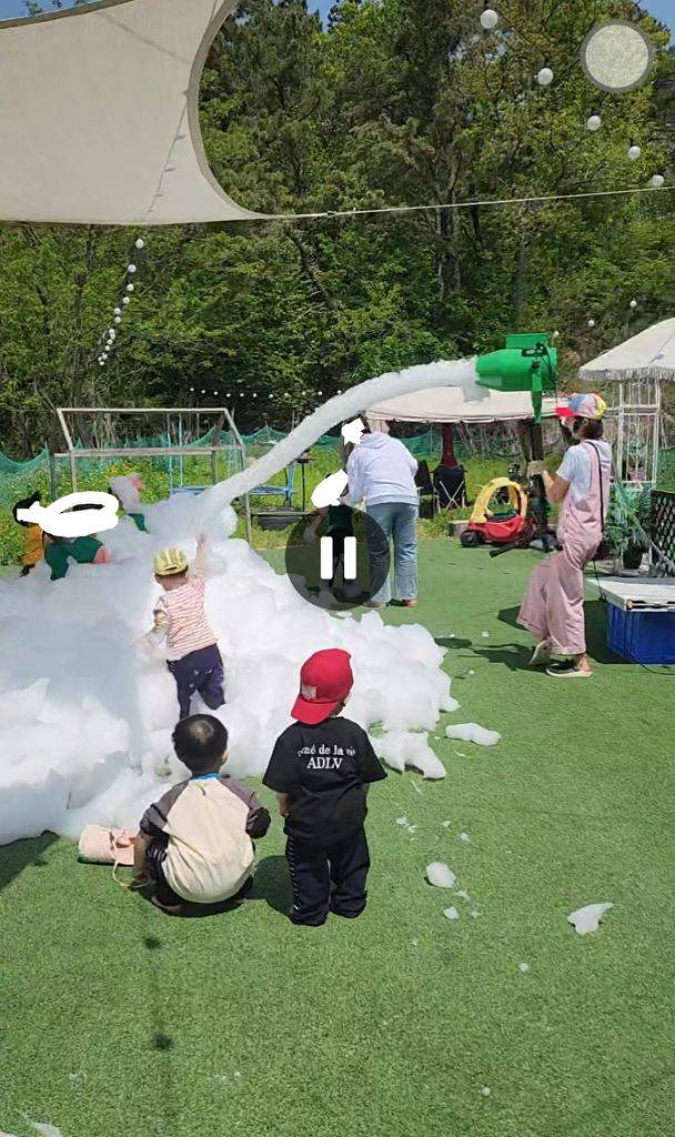 버블머신 버블캐논 버블기계--1