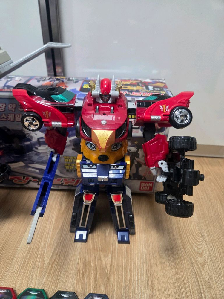 파워레인저 엔진포스 고온쟈 엔진킹 스카이킹 이미지