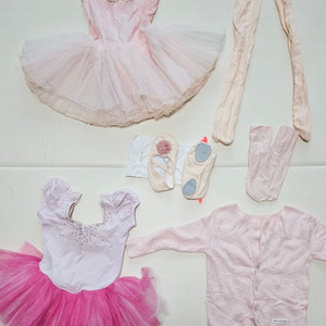 메이드 바이 발레리나 발레복.가방.머리핀그외풀세트.토슈즈.스타킹.가디건 이미지