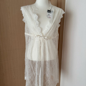 [새상품] 레이스 가디건 속옷