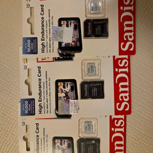 샌디스크 High Endurance 128GB * 3개
