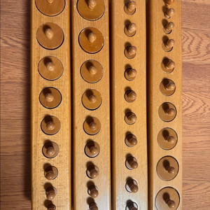 아가월드 몬테소리 꼭지원기둥 세트(예약)