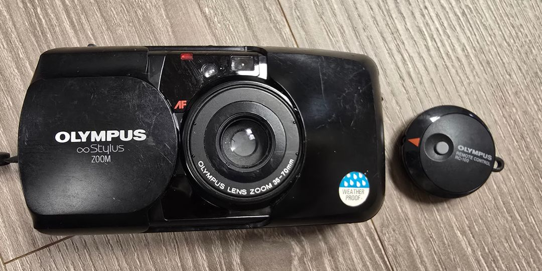 [고장/부품용] 필카 2대 펜탁스 IQZoom EZY, 올림푸스 스타일러스 줌--2