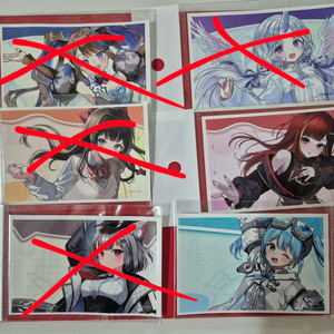 스텔라이브 카드스티커 & 포토카드판매