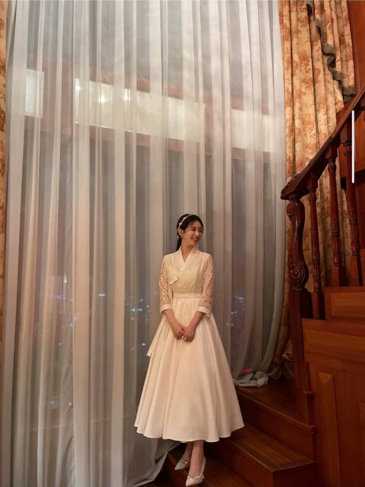 한복 드레스 판매 (66, 77 사이즈 추천)--1