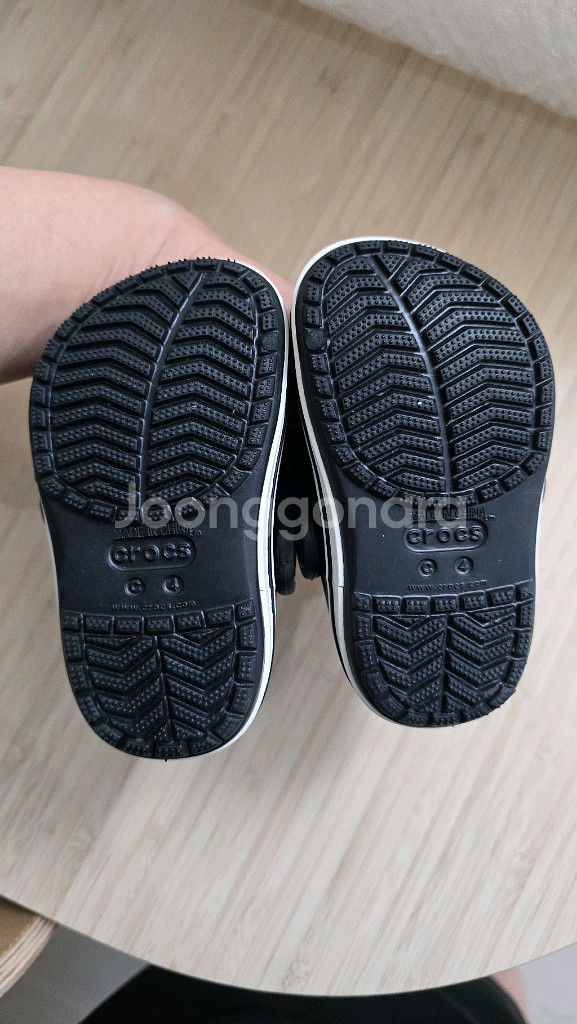 크록스 110정도 c4 블랙--2