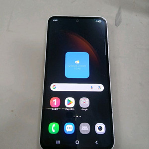 갤럭시S23fe 256GB 크림 단말기 입니다. 이미지