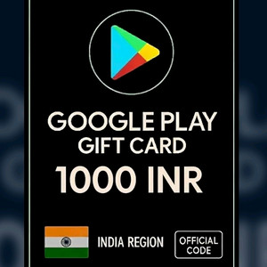 인도 플레이 스토어 기프트카드 1000INR 이미지