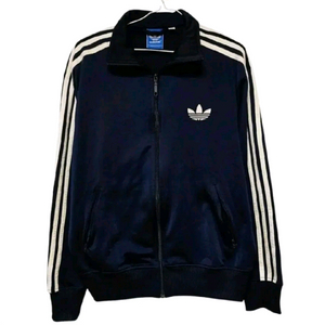 아디다스 구 파이어버드 네이비 져지 트랙탑 100