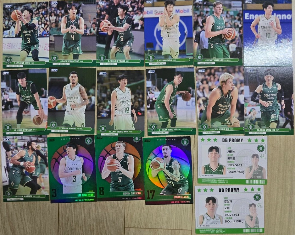 25-26 KBL 크블 선수카드 팝니다 이미지