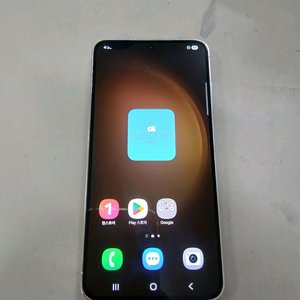 갤럭시S23 5G 256GB 크림 단말기 입니다.