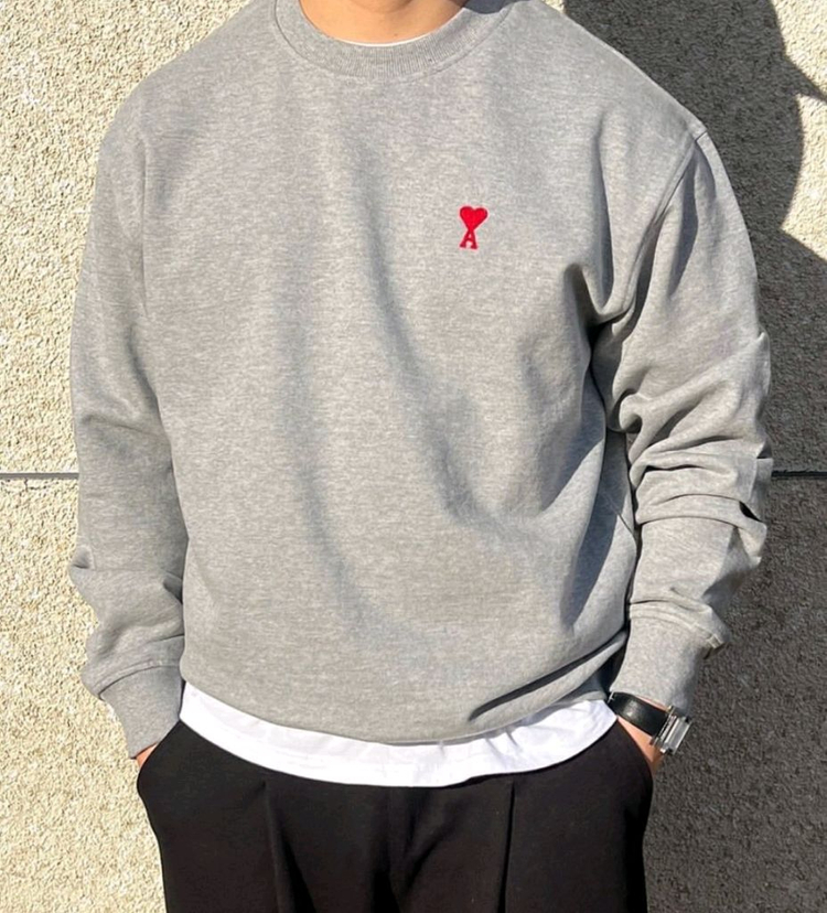 새상품 아미 AMI 맨투맨 스워트 셔츠 이미지