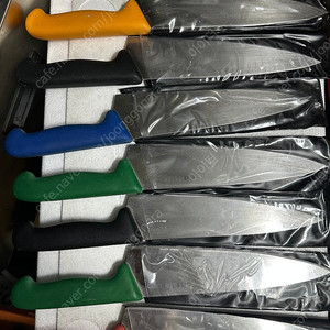 기셀 우도 230mm 정육칼 7개