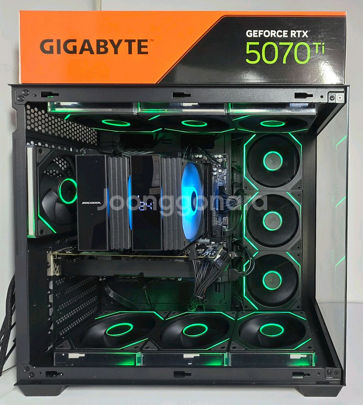 (새제품 블랙)라이젠 9800X3D, RTX5070Ti, 850W GOLD, B850M, 방송 게이밍컴퓨터본체--2