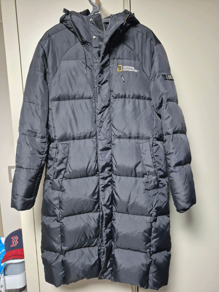 내셔널지오그래픽 정품 남성 오리털롱패딩 95사이즈 팝니다 이미지