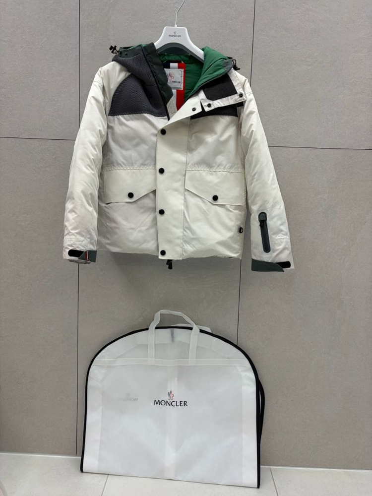 (정품) 몽클레어 그레노블 스키 패딩 화이트 이미지