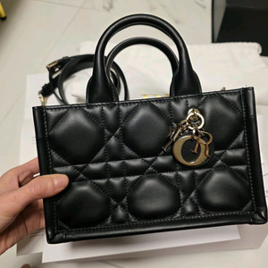 디올 까나쥬 레더북토트백 미니 이미지