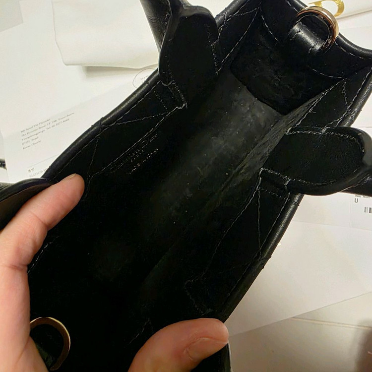 디올 까나쥬 레더북토트백 미니 이미지