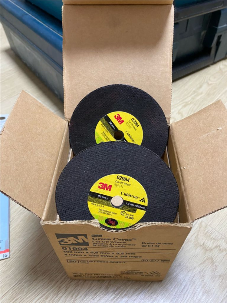 3M큐피트론,그라인더날,큐피트론그라인더날,3M절단석,4인치그라인더날,3M,그라인더,02994 이미지