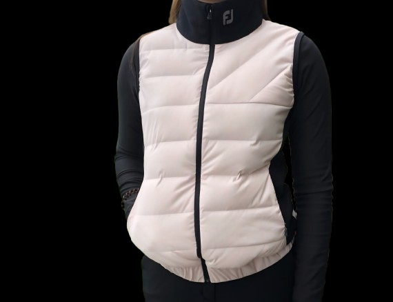 여성 풋조이 골프 구스 다운 거위 경량 패딩 베스트 조끼 골프복 골프웨어--1