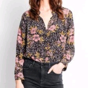 쟈딕앤볼테르 실크 블라우스