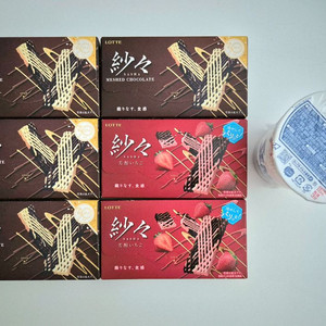 샤샤 초콜릿, 닛신 컵누들 씨푸드 낱개