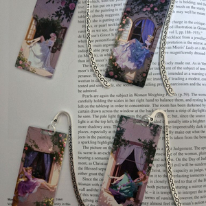 핸드메이드 공주 아크릴 책갈피