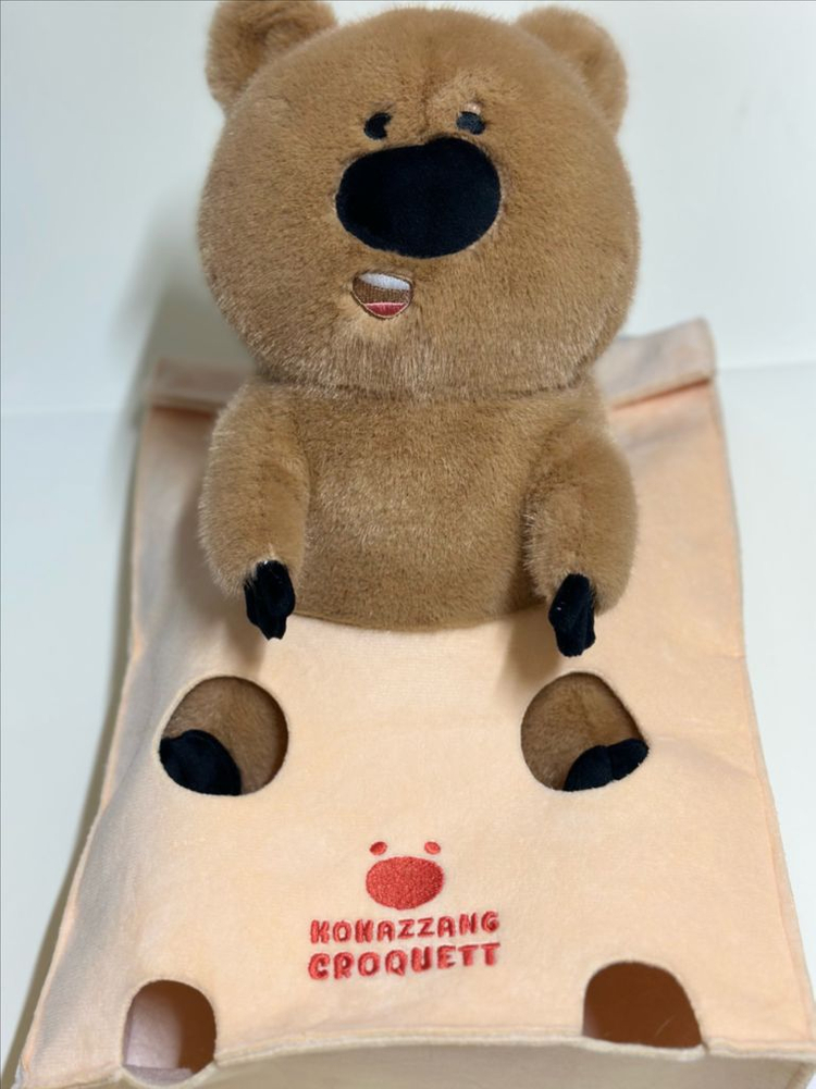 포장 고로케 코커짱 브라운 27cm 중형인형 이미지