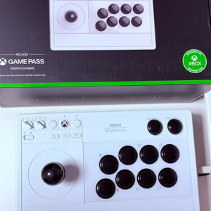 8BitDo 엑스박스 아케이드 스틱 화이트 풀박스 구성품 미사용 신품급