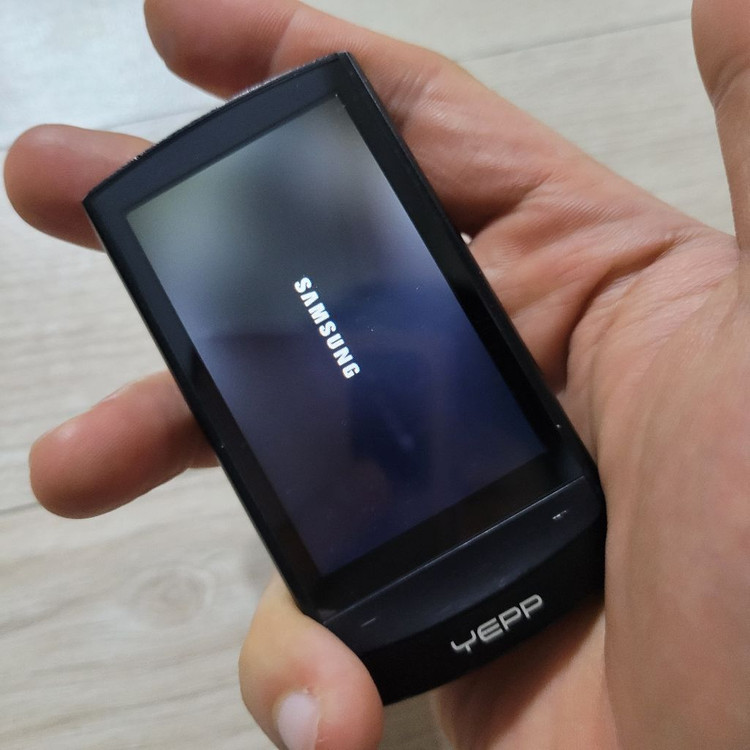 삼성 YEPP YP-R1 16기가 MP3 부품용 이미지