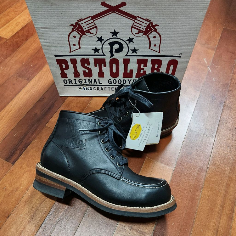 잭로즈 빈티지 피스토레로 콜라보 비브람 부츠 워커--0